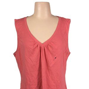 NWT BASS Womens Coral Organic Cotton Tank Top